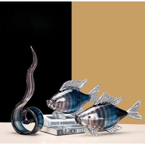 Nordic Creative Fish Living Room Decoration Home Dining Table Soft Decoration Entrance Wine Cabinet TV Cabinet Decoration