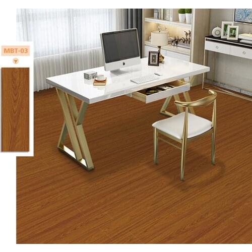 Thicken Self-adhesive Wood Grain Floor Stickers Vinyl Pvc Wallpaper Anti-Slip Waterproof Tiles Sticker Bedroom Living Room Decor