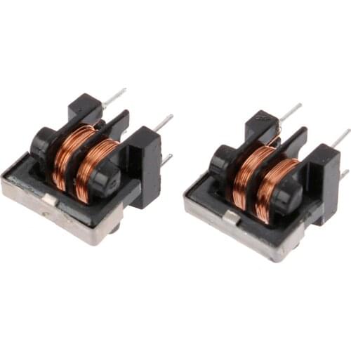 2pcs UU9.8 UF9.8 Common Mode Choke Inductor 15MH/25MH/30MH For Filter High Quality