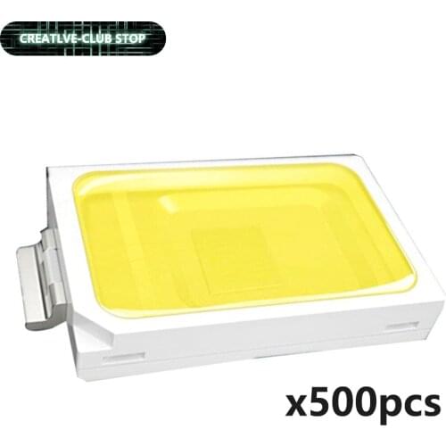 500PCS a lot SMD5730 60-65LM LED Light Emitting Diod High Quality 0.5W/PCS LED Chip Superbright LED Beads 3.3V