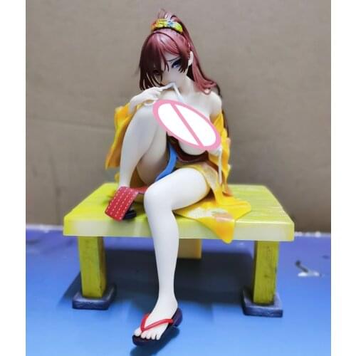 Anime Sexy Girls 1/6 Fuka Kirihara FROG Yukata PVC Action Figure Collection Model