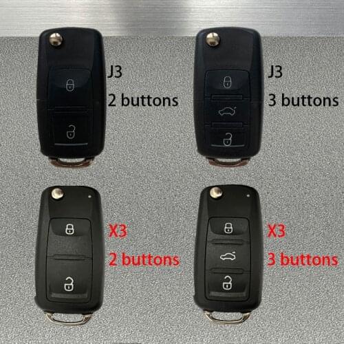 For Volkswagen key, Skoda, Jetta, golf, 202ad folding remote control case