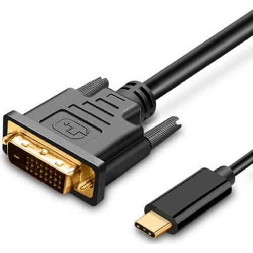 New USB C To VGA Cable 1080P Type C To VGA Converter Adapter Cable for Laptop UHD External Video Projector 1.8m for MacBook Pro