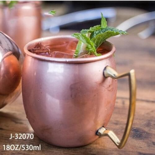 304 Stainless Steel Copper Plated Coffee Mug Beer Mug Beer Cup Tumblers Mushroom Mug Bar Accessories Wiskey Mugs
