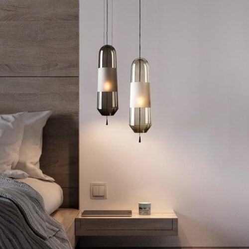 Hotel lighting chandelier new LED glass chandelier brown glass decorative chandelier
