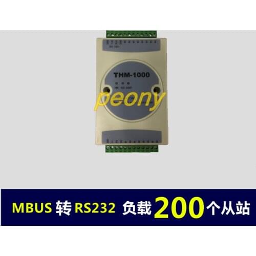 MBUS/M-BUS/Meter-BUS to RS232 converter (200 load)