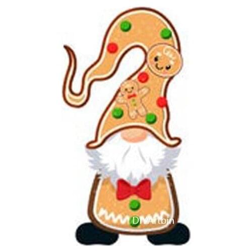 2021 New Gingerbread Gnome Metal Cutting Dies Stencils for DIY Scrapbooking photo album Christmas Embossing DIY Layering Dies