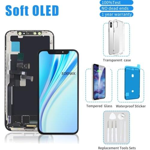Original Super Retina OLED Display Screen Assembly Replacement For iPhone X XS 11 PRO MAX