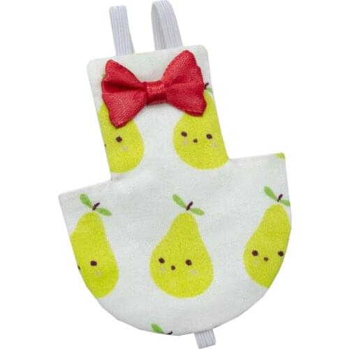 Bird Parrot Diaper Pear Pattern, Suit Nappy Clothes For Conure Parakeet Cockatiels Pigeons And Other Similar Size Birds