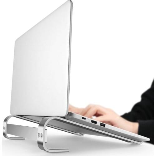 Laptop Stand Aluminum Mount Computer Riser Notebook Holder For Macbook Air Mac Book Pro 13 Dell Lenovo HP Desk Table Accessories
