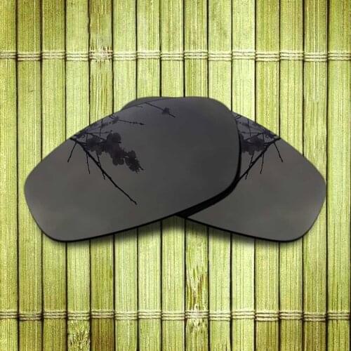 Polarized Replacement Lense For-Oakley Split Jacket Sunglasses Frame True Color Mirrored Coating - Black Options