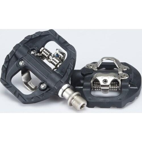 MTB Bike Self-locking SPDING Pedal For SHIMAN LOOKING KEOR Nylon DU Bearing Dual Platform Adapters Mountain Bike Clipless Pedal