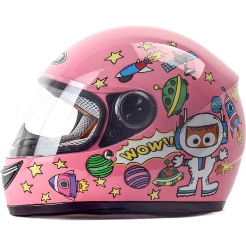 Zq Childrens Helmet Mens Winter Warm Electric Car Full Face Helmet Battery Helmet Four Seasons Universal