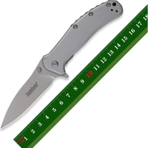 Folding knife 8CR13MOV blade steel handle outdoor tactics camping hunting fishing fruit knives survival EDC tools Kershaw 1730