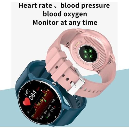 2021 New Smart Watch Men Full Touch Screen Sport Fitness Watch IP67 Waterproof Bluetooth For Android ios smartwatch Men+box