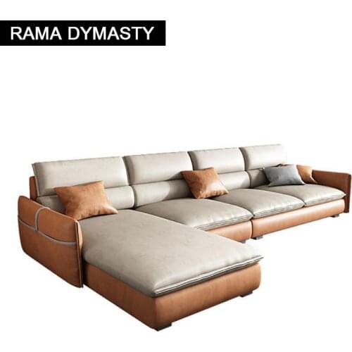 Modern simple living room sofa small apartment sofa set combination