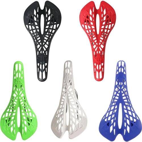 Super Light Plastic Bike Seat Cover Bicycle Saddle Breathable MTB Bike Seat Cushion Cycling Saddle 6 Color Bicycle Accessories