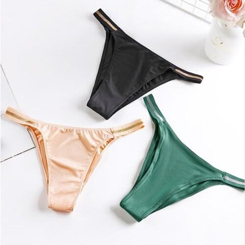Panties For Women Sexy Thong G-string Fashion Low-Rise Tanga Briefs T-back Underwer Bikini Female Lingerie Comfortable Underpant