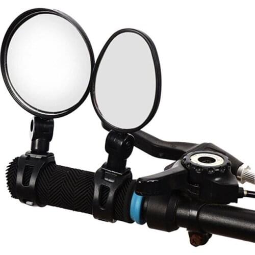 Universal Bike Bicycle Cycling MTB Mirror Handlebar Wide Angle Rear View Rearview Bike Accessories