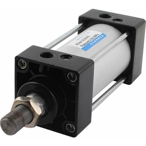 1pc SC50x50 50mm Bore 50mm Stroke Screwed Piston Rod Dual Action Air Cylinder