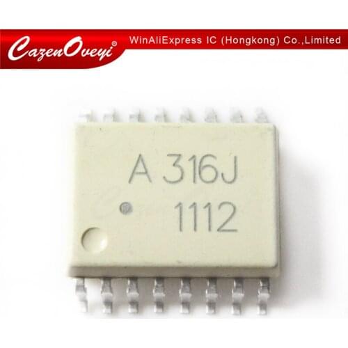 10pcs/lot A316J HCPL-316J HCPL316J HP316J SOP-16 In Stock