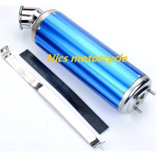 125CC -250CC Universal ATV Motorcycle Racing Exhaust Muffler Silencer Pit Bike GY6 Pipe Escape Moto Dirt Pit Bike