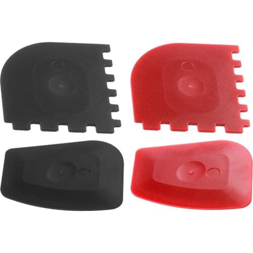 2pcs Durable Pan Grill Scrapers for Messy Cookware Pans Pot Kitchen Cooking