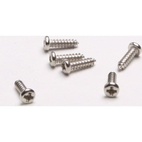 200PCS Micro Phillips Self-Tapping Screws Miniature Yuan Head Tapping Electronic Small Screws M2 *5