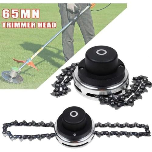 33cm Universal Head Grass Trimmer Head Lawn Weed Garden Mower Power Sharpener Cutter with Thickened Chain of Mower