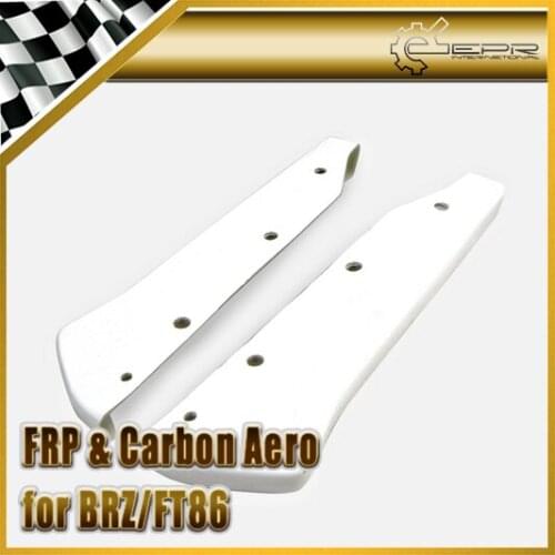 Car Accessories For BRZ ZC6 FT86 GT86 ZN6 FRS CS-Style FRP Rear Spat Fiberglass Bumper Splitter Tuning Extension Cover Body Kit