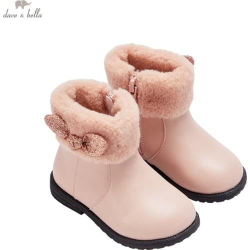 Детские зимние сапоги DAVE＆BELLA China At AliExpress