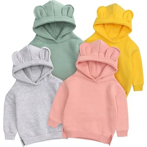 Baby Boys Girls Clothes Toddler Jacket Kids Coats Autumn Winter Fleece Sweater Hoodie Thicken Sweatershirt Children Clothing