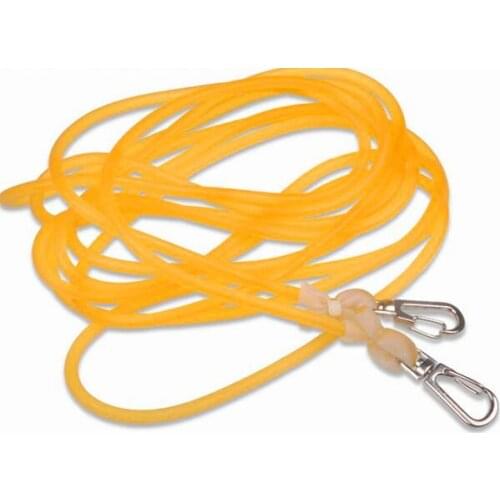 9M Diameter 6mm Elastic Solid Rubber Band Rope-missed Retaining Pole Fishing Line Retention Rope Rubber Line For Fishing Gear