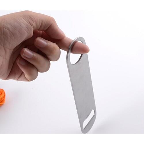 Hot sell 100pcs/lot Bartender Professional Speed Bottle Opener Stainless Stless