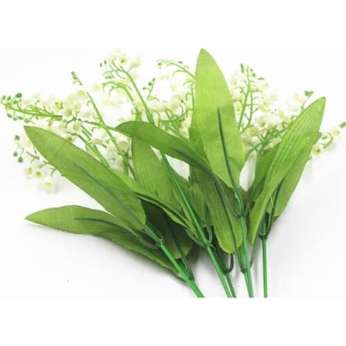Artificial Flower Realistic Lily Of The Valley Flower Faux Flower For Wedding For Home Decor