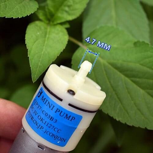 Mini 370 Air Pump Oxygen Pump Electric DC 3V-6V Mute Atmospheric Volume Precious Metal Brush Medical Monitor Fish Tank Aquarium