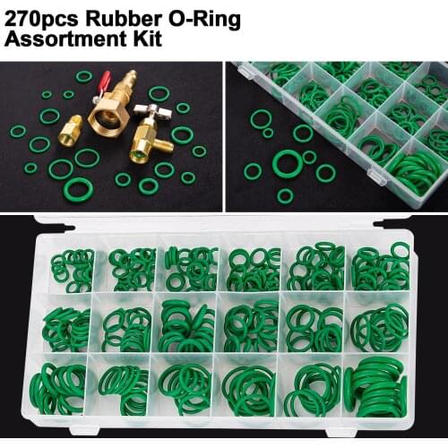 225 270 419 Pcs Rubber O Ring Gasket Kit Seal Ring Set For Car Gasket