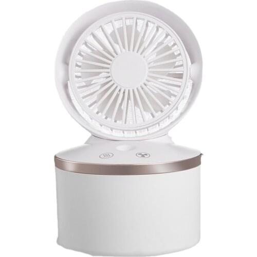 Desktop Spray Air Cooler Fan Mini Fans Humidifier Moisturizing Fan With Water Tank And Quiet For Home Office
