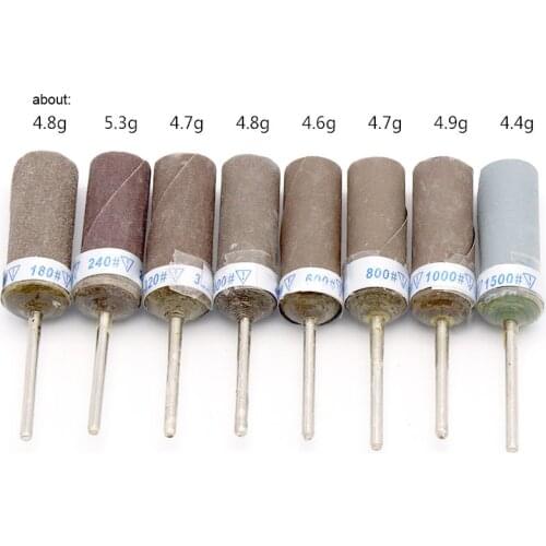 Sandpaper Sticks Cylinder Abrasive Polishing Grinding Wet Dry Sandpaper Sanding Bar Rod AUG889