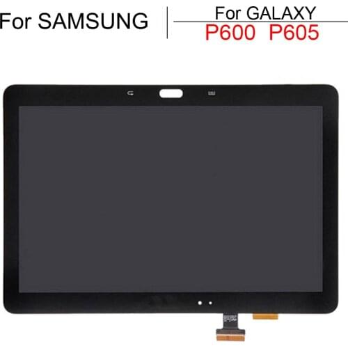 New 10.1 inch For Samsung Galaxy Note 10.1 SM-P600 P605 P600 LCD Display Touch Screen Digitizer Glass Assembly LCD combo
