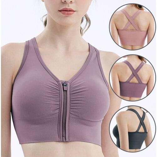 New Sports Bra Crop Top Fitness Tank Women Sportswear Sport Top Bras for Fitness Gym Female Underwear Running Push up Lingerie