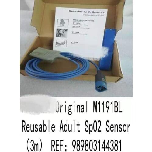 PN:M1191BL Reusable Adult sp o2 sen-sor (3m) REF:989803144381 new,original