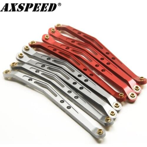 AXSPEED Metal Alloy Upper Lower Suspension shift Link Rod Linkage for AXIAL Wraith 90018 1/10 RC Crawler