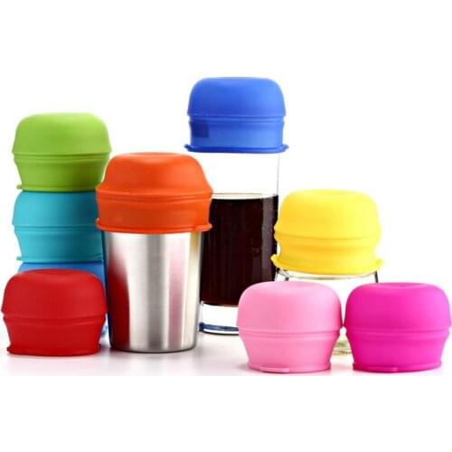 Durable ,safty smart design soft Silicone straw cover lids for baby,Tumble covers for cup