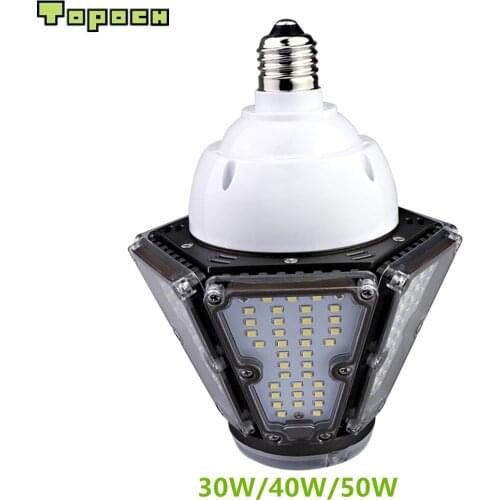 Tokili Industrial Light Bulb 120LM/W 30W 40W 50W LED UL CE List Screw Base CFL HID Replacement 100-277V for Canopy Bay Fixtures