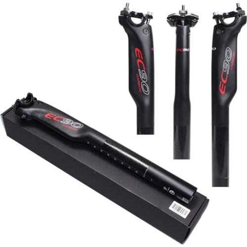 Bicycle Seat post Carbon Fibre Bike Seatpost Ultralight Mountain Bicycle Seatpost Saddle Seat Post Road Bike Seat Tube