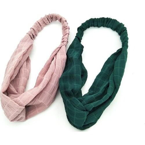 2018 summer fashion scrunchy women girls knot turban headbands hair head bands wrap accessories for women girl headwrap hairband