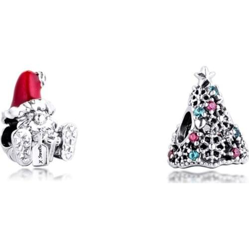 Bracelets Pendant Free Shipping Christmas Gift Birthday 2020 Jewellry Hot Sale 100% Real Silver S925 Charm for Women