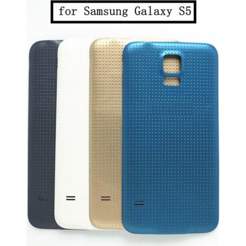 For Samsung Galaxy S5 i9600 G900F G900H Case Battery Back Door Case Housing Rear Back Cover Replacement Phone Case Repair Parts