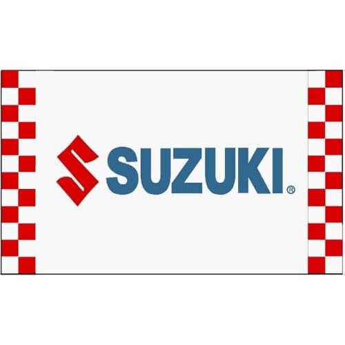 Suzuki Motors Racing Premium 3'x 5' Flag